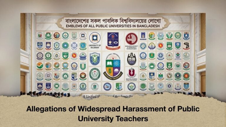 Allegations of Widespread Harassment of Public University Teachers
