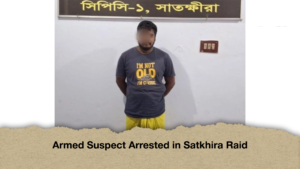 Armed Suspect Arrested in Satkhira Raid Armed Suspect Arrested in Satkhira Raid