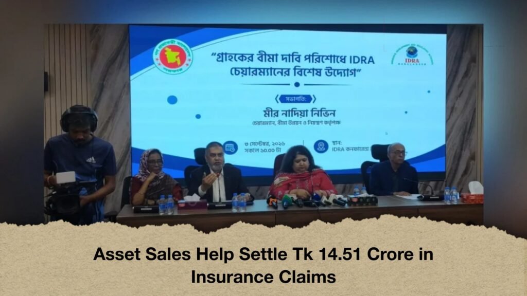Asset Sales Help Settle Tk 14.51 Crore in Insurance Claims