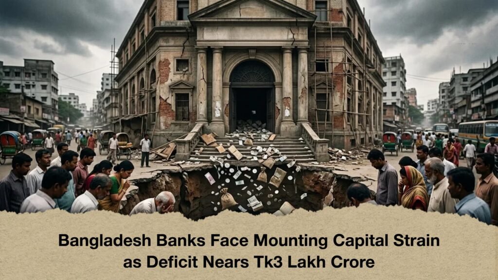 Bangladesh Banks Face Mounting Capital Strain as Deficit Nears Tk3 Lakh Crore