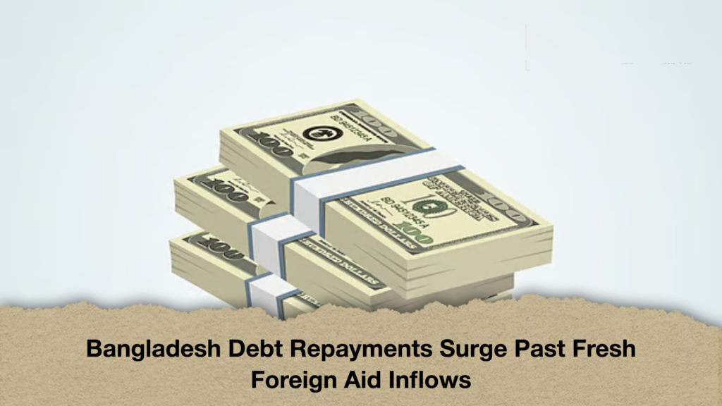 Bangladesh Debt Repayments Surge Past Fresh Foreign Aid Inflows