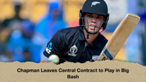 Chapman Leaves Central Contract to Play in Big Bash