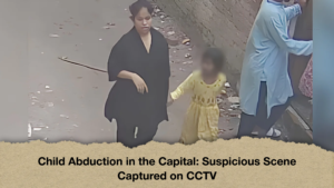 Child Abduction in the Capital Suspicious Scene Captured on CCTV