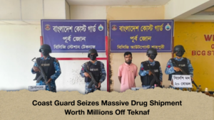 Coast Guard Seizes Massive Drug Shipment Worth Millions Off Teknaf Coast Guard Seizes Massive Drug Shipment Worth Millions Off Teknaf