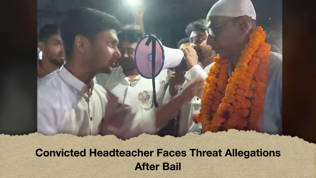 Convicted Headteacher Faces Threat Allegations After Bail
