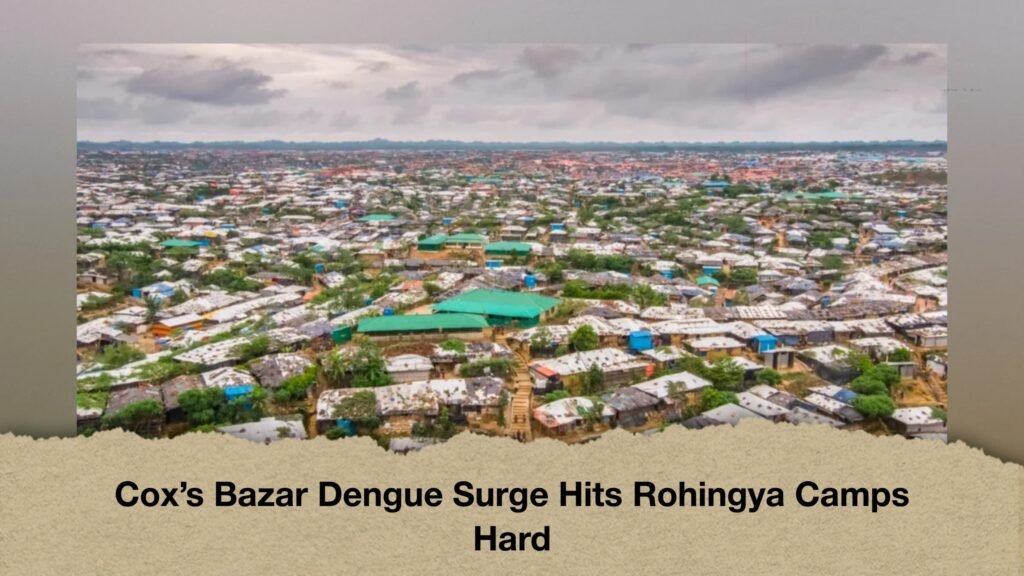 Cox’s Bazar Dengue Surge Hits Rohingya Camps Hard
