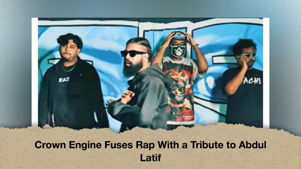 Crown Engine Fuses Rap With a Tribute to Abdul Latif