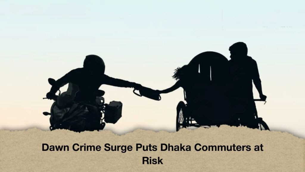 Dawn Crime Surge Puts Dhaka Commuters at Risk 3 Dawn Crime Surge Puts Dhaka Commuters at Risk