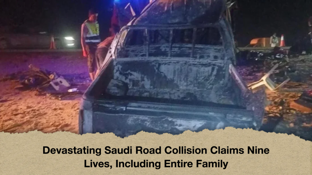 Devastating Saudi Road Collision Claims Nine Lives, Including Entire Family