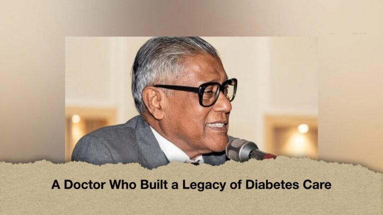 Dr Muhammad Ibrahim The Visionary Who Transformed Diabetes Care