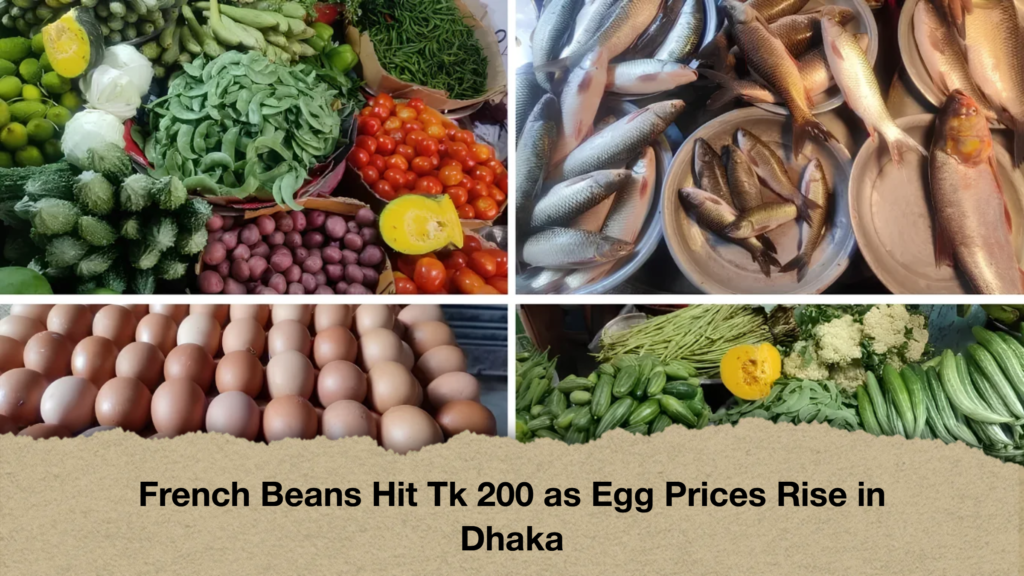 French Beans Hit Tk 200 as Egg Prices Rise in Dhaka