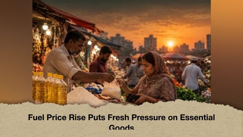 Fuel Price Rise Puts Fresh Pressure on Essential Goods