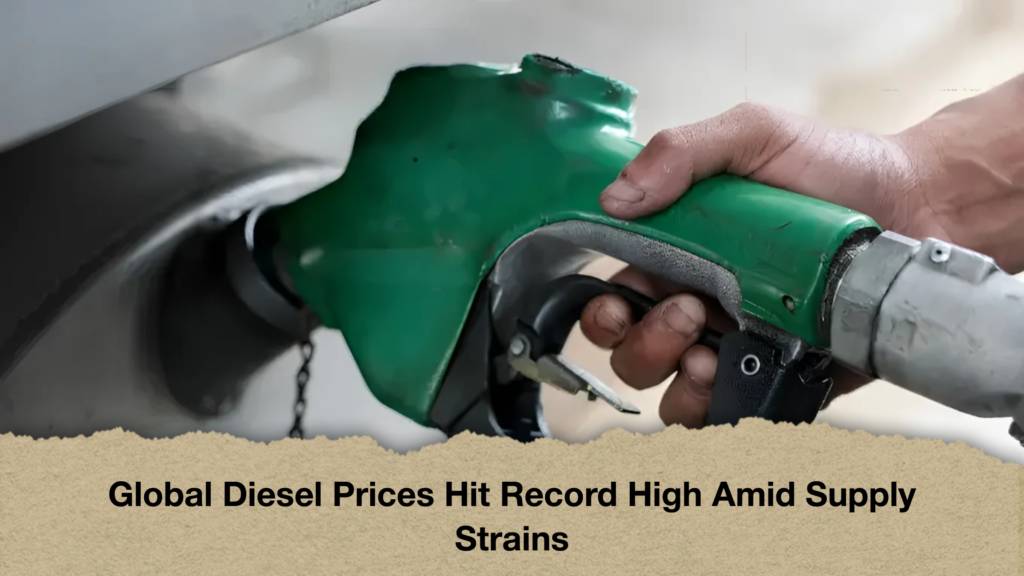 Global Diesel Prices Hit Record High Amid Supply Strains