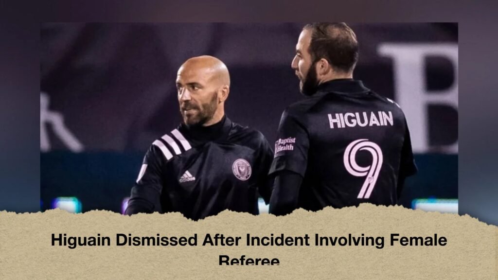 Higuain Dismissed After Incident Involving Female Referee 3 Higuain Dismissed After Incident Involving Female Referee