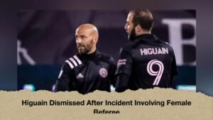 Higuain Dismissed After Incident Involving Female Referee