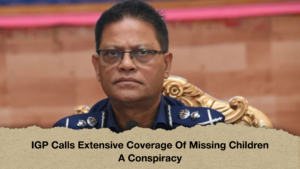 IGP Calls Extensive Coverage Of Missing Children A Conspiracy IGP Calls Extensive Coverage Of Missing Children A Conspiracy