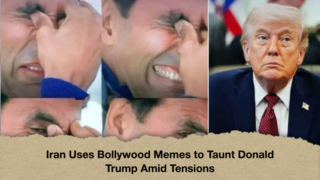 Iran Uses Bollywood Memes to Taunt Donald Trump Amid Tensions Iran Uses Bollywood Memes to Taunt Donald Trump Amid Tensions