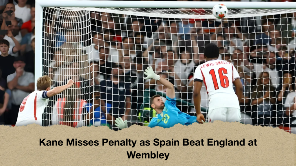 Kane Misses Penalty as Spain Beat England at Wembley