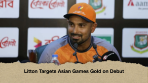 Litton Targets Asian Games Gold on Debut