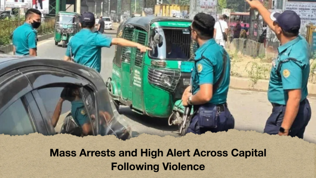 Mass Arrests and High Alert Across Capital Following ViolenceMass Arrests and High Alert Across Capital Following Violence