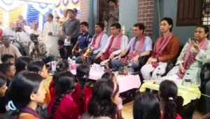 Norwegian Ambassador Drawn to Teesta Riverbanks by Childrens Folk Music