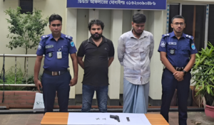 Notorious Fugitive Convict Arrested with Firearms in Rupsganj