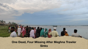 One Dead, Four Missing After Meghna Trawler Sinks