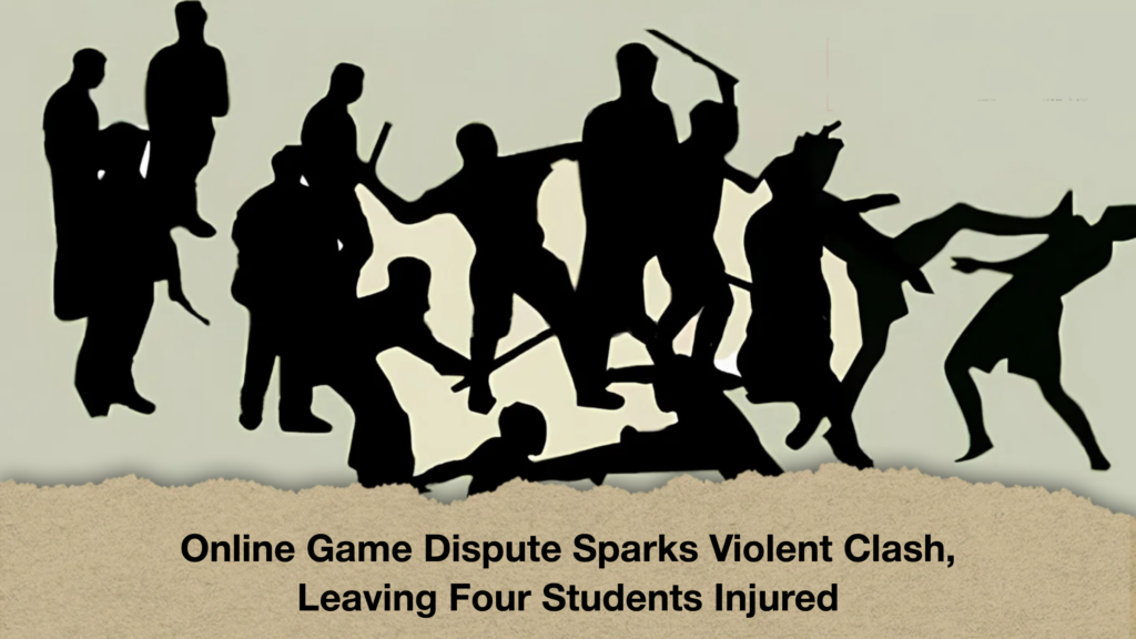 Online Game Dispute Sparks Violent Clash, Leaving Four Students Injured