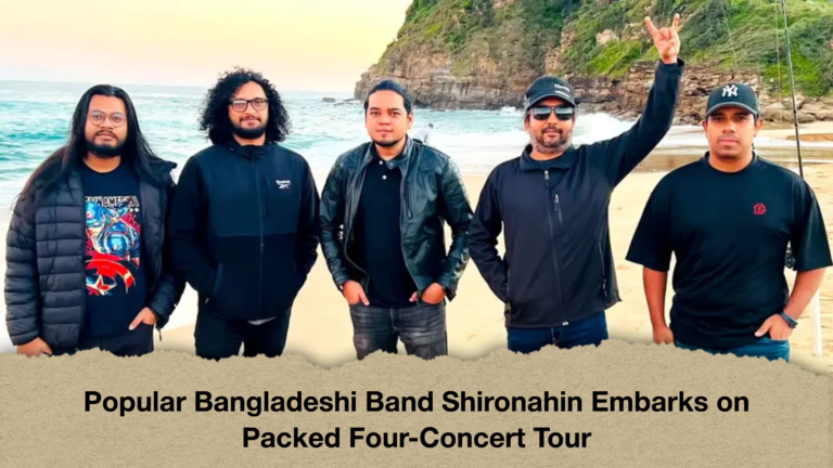 Popular Bangladeshi Band Shironahin Embarks on Packed Four-Concert Tour