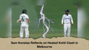 Sam Konstas Reflects on Heated Kohli Clash in Melbourne