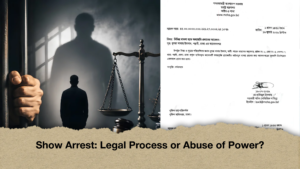Show Arrest Legal Process or Abuse of Power