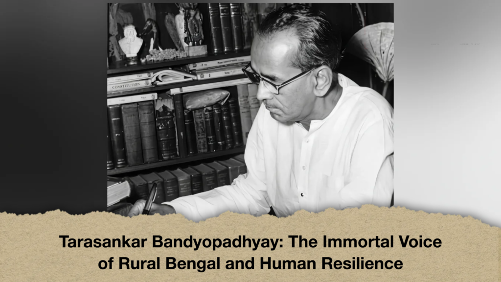 Tarasankar Bandyopadhyay The Immortal Voice of Rural Bengal and Human Resilience