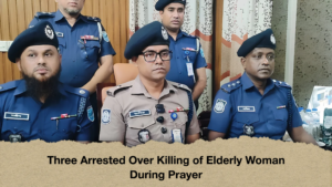Three Arrested Over Killing of Elderly Woman During Prayer