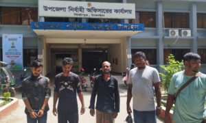 Three Men Jailed in Tangail for Assaulting Mother and Drug Abuse Three Men Jailed in Tangail for Assaulting Mother and Drug Abuse