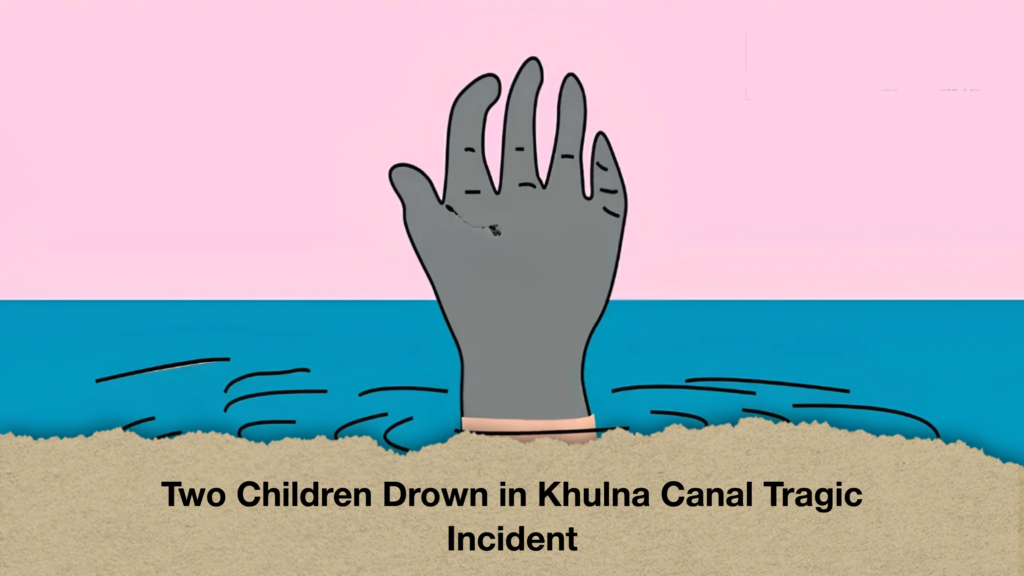 Two Children Drown in Khulna Canal Tragic Incident