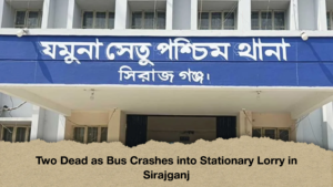 Two Dead as Bus Crashes into Stationary Lorry in Sirajganj