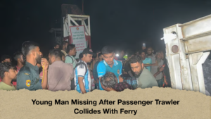 Young Man Missing After Passenger Trawler Collides With Ferry Young Man Missing After Passenger Trawler Collides With Ferry