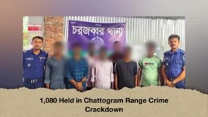 1,080 Held in Chattogram Range Crime Crackdown