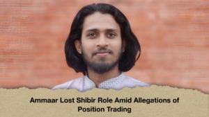 Ammaar Lost Shibir Role Amid Allegations of Position Trading