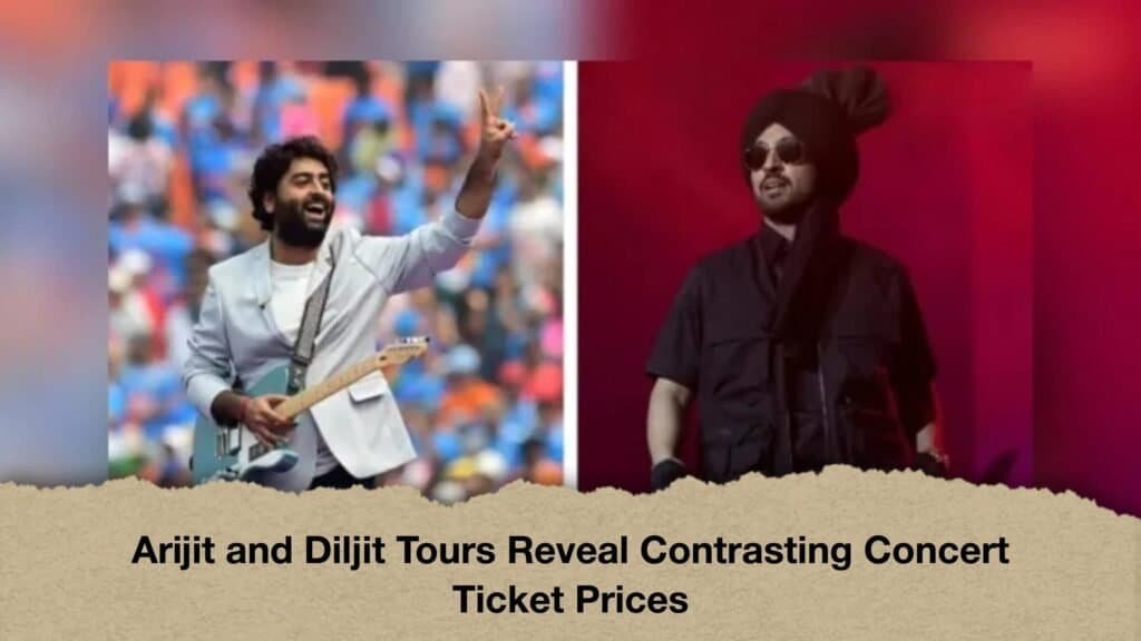 Arijit and Diljit Tours Reveal Contrasting Concert Ticket Prices 2 Arijit and Diljit Tours Reveal Contrasting Concert Ticket Prices