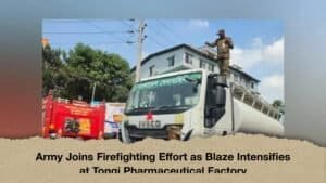Army Joins Firefighting Effort as Blaze Intensifies at Tongi Pharmaceutical Factory