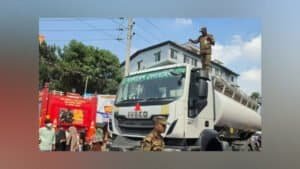 Army Joins Firefighting Effort as Blaze