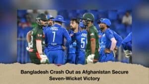 Bangladesh Crash Out as Afghanistan Secure Seven-Wicket Victory