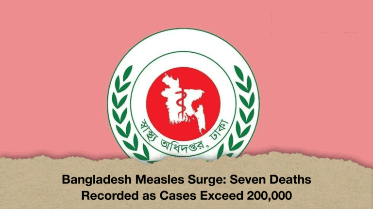 Bangladesh Measles Surge Seven Deaths Recorded as Cases Exceed 200,000 (2)