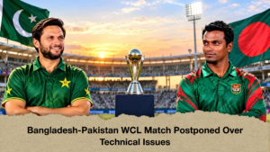 Bangladesh-Pakistan WCL Match Postponed Over Technical Issues
