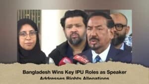 Bangladesh Wins Key IPU Roles as Speaker Addresses Rights Allegations