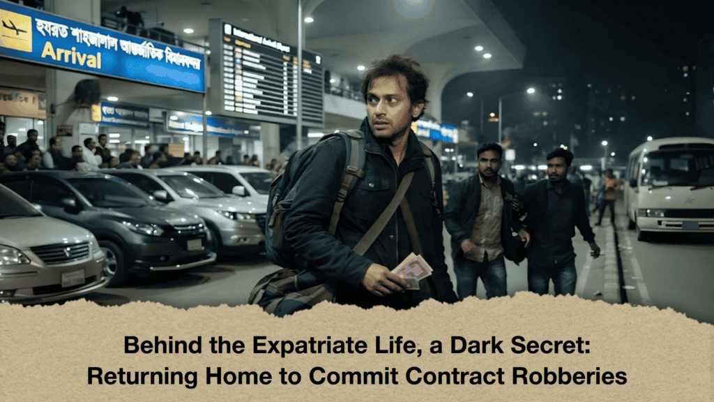Behind the Expatriate Life, a Dark Secret Returning Home to Commit Contract Robberies