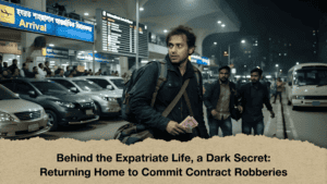 Behind the Expatriate Life, a Dark Secret Returning Home to Commit Contract Robberies