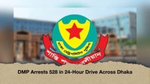 DMP Arrests 528 in 24-Hour Drive Across Dhaka