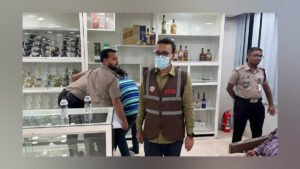 Duty-Free Alcohol Probe Seals Four TOS Bond Warehouses